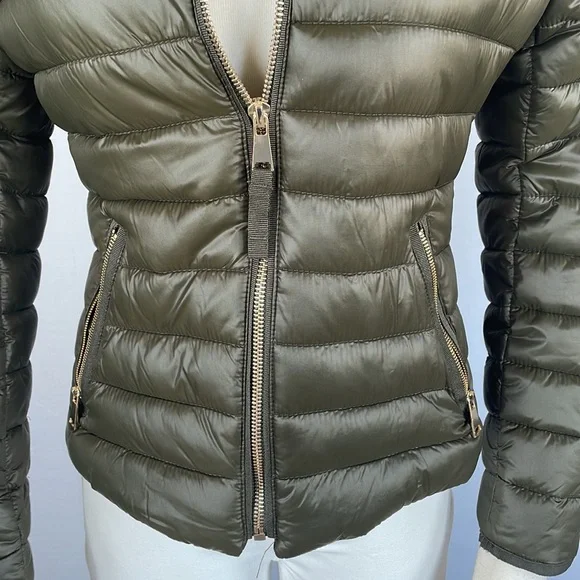 NWOT Love Tree Olive Green Jacket Medium - Picture 4 of 11